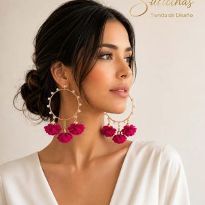 Aretes Rania Floral